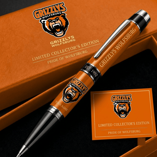 Grizzlys Wolfsburg DEL Personalized Ballpoint Pen