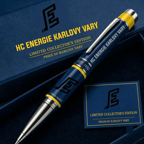 HC Energie Karlovy Vary Czech Extraliga Personalized Ballpoint Pen