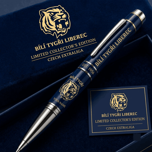 Bílí Tygři Liberec Czech Extraliga Personalized Ballpoint Pen