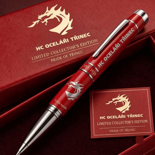 HC Oceláři Třinec Czech Extraliga Personalized Ballpoint Pen