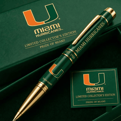 Miami Hurricanes NCAA Personalized Ballpoint Pen