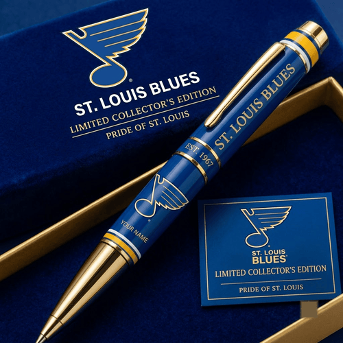 St. Louis Blues NHL Team Personalized Ballpoint Pen