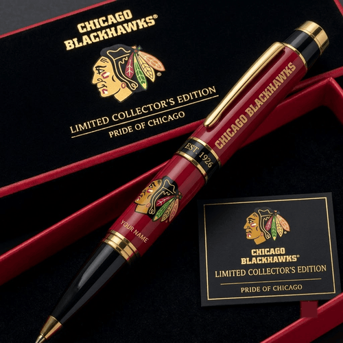 Chicago Blackhawks NHL Team Personalized Ballpoint Pen