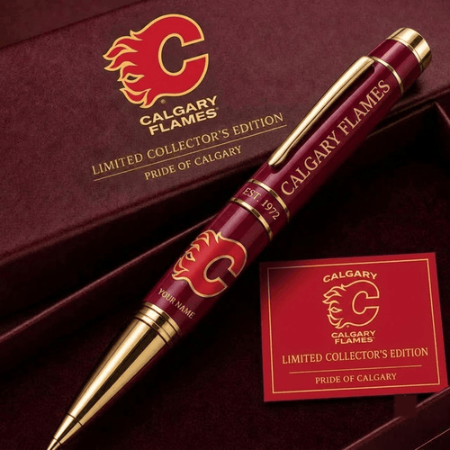 Calgary Flames NHL Team Personalized Ballpoint Pen