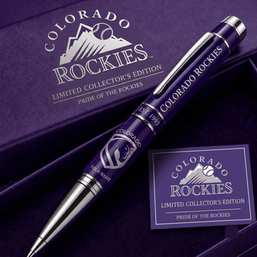 Colorado Rockies MLB Team Personalized Ballpoint Pen