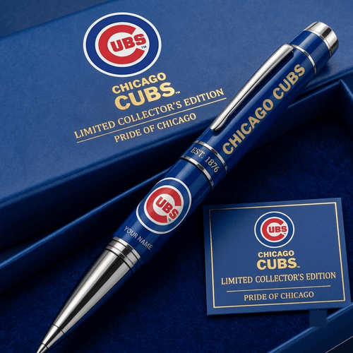 Chicago Cubs MLB Team Personalized Ballpoint Pen