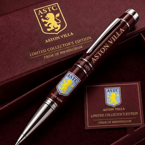 Aston Villa EPL Team Personalized Ballpoint Pen
