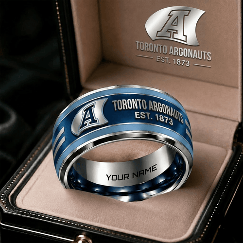 Toronto Argonauts CFL Personalized Ring Gift