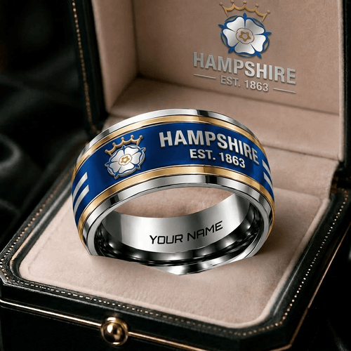 Hampshire One Day Cup Team Personalized Ring Gift
