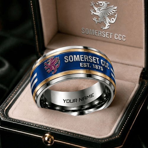 Somerset One Day Cup Team Personalized Ring Gift