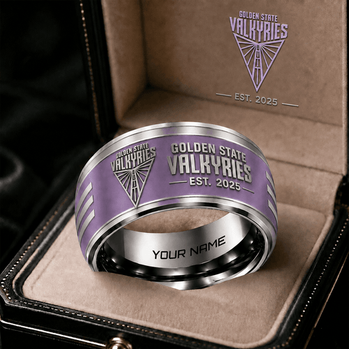 Golden State Valkyries WNBA Personalized Ring Gift