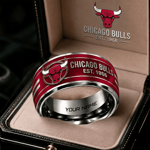 Chicago Bulls NBA Personalized Ring Gift