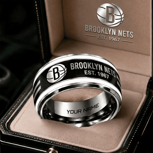 Brooklyn Nets NBA Personalized Ring Gift