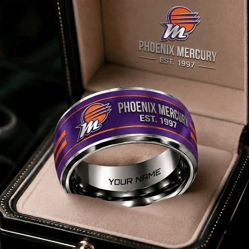 Phoenix Mercury WNBA Personalized Ring Gift