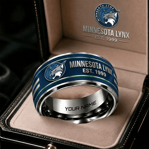 Minnesota Lynx WNBA Personalized Ring Gift