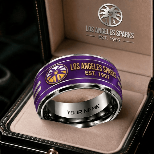 Los Angeles Sparks WNBA Personalized Ring Gift
