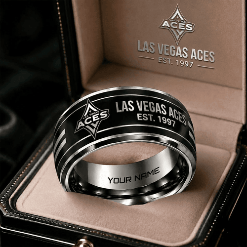 Las Vegas Aces WNBA Personalized Ring Gift
