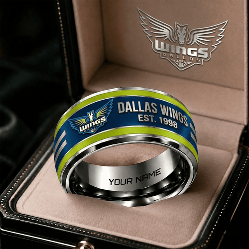 Dallas Wing WNBA Personalized Ring Gift