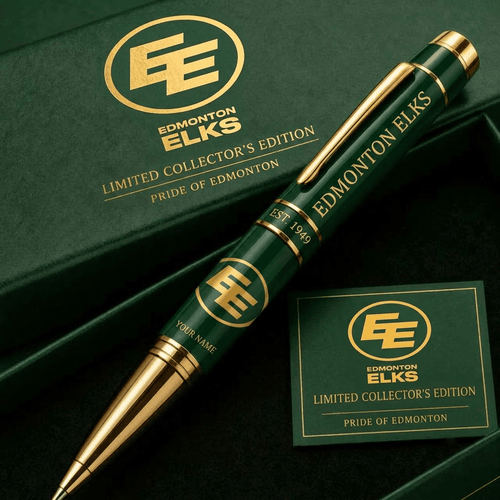 Edmonton Elks CFL Personalized Ballpoint Pen