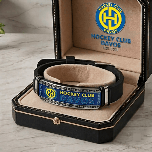 HC Davos National League Personalized Bracelet