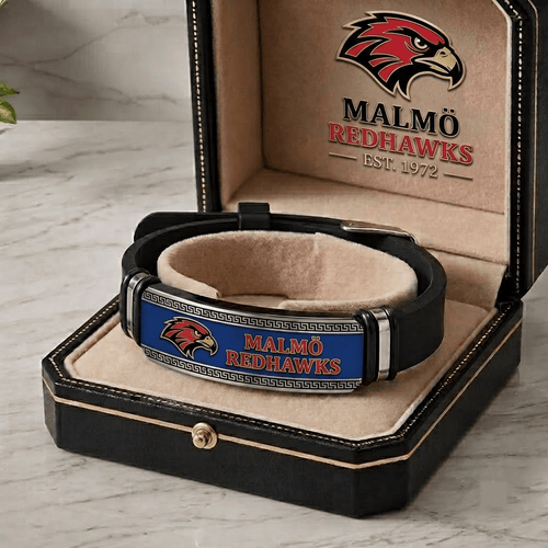 Malmö Redhawks SHL Personalized Bracelet