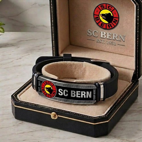 SC Bern National League Personalized Bracelet