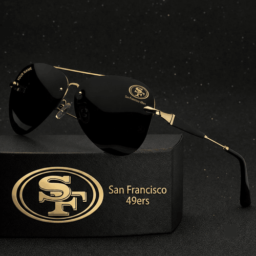 San Francisco 49ers NFL Personalized Sunglasses