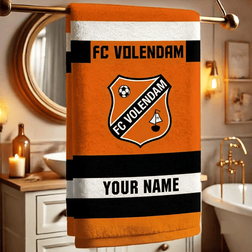 FC Volendam Eredivisie Team Personalized Bath Towel Gift