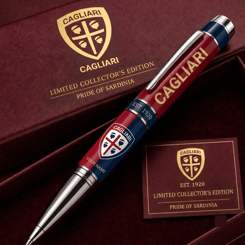 Cagliari Serie A Personalized Ballpoint Pen