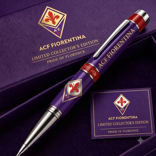 ACF Fiorentina Serie A Personalized Ballpoint Pen