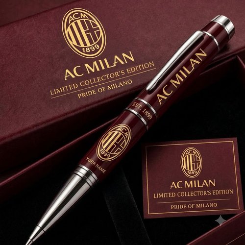 AC Milan Serie A Personalized Ballpoint Pen