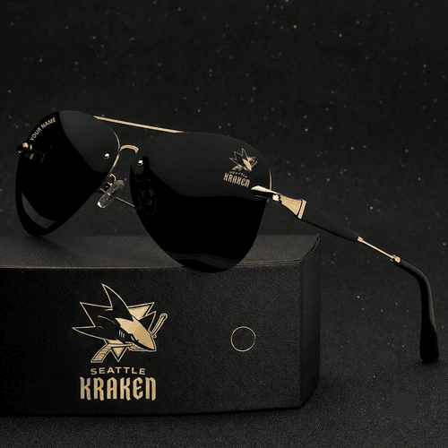 Seattle Kraken NHL Personalized Sunglasses