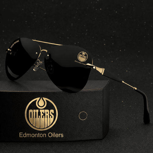 Edmonton Oilers NHL Personalized Sunglasses