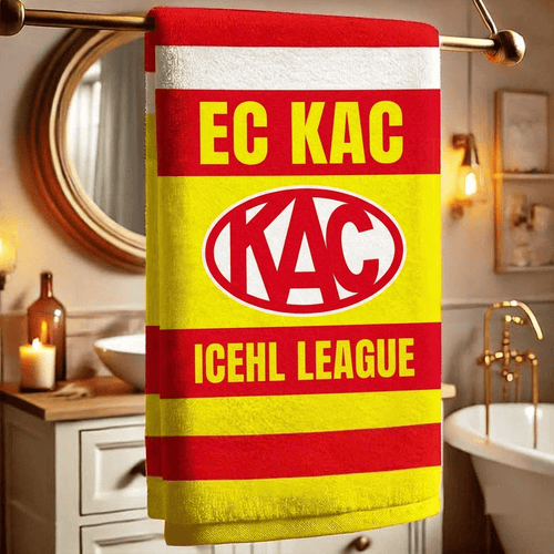 EC KAC ICEHL Team Personalized Bath Towel Gift