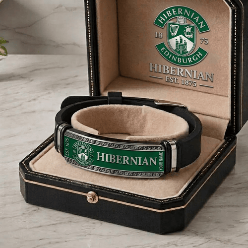 Hibernian Scottish Premiership Personalized Bracelet