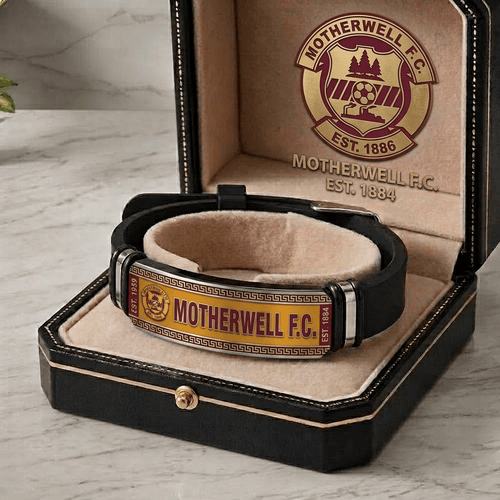 Motherwell Scottish Premiership Personalized Bracelet
