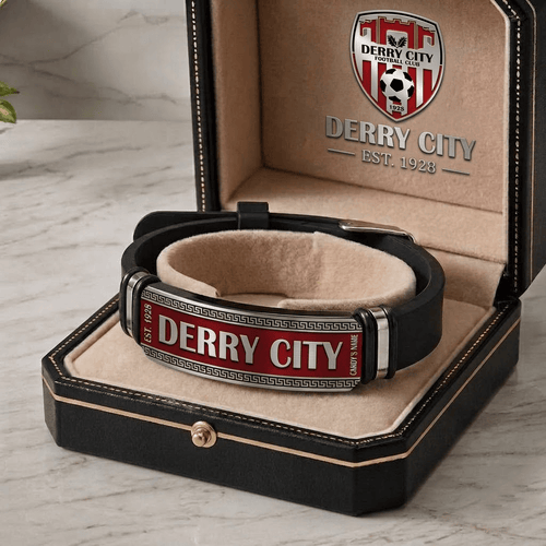Derry City LOI Premier DivisionPersonalized Bracelet
