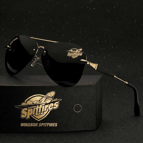 Windsor Spitfires OHL Personalized Sunglasses