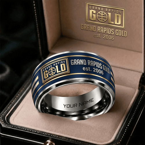 Grand Rapids Gold NBA G League Personalized Ring Gift