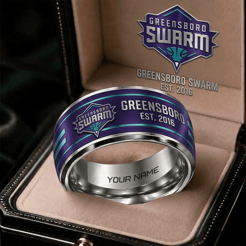 Greensboro Swarm NBA G League Personalized Ring Gift