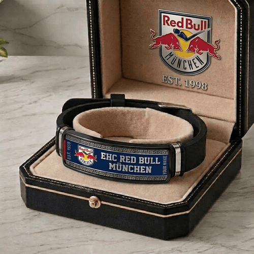 EHC Red Bull München DEL Personalized Bracelet