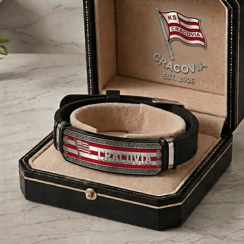 Cracovia Ekstraklasa Personalized Bracelet