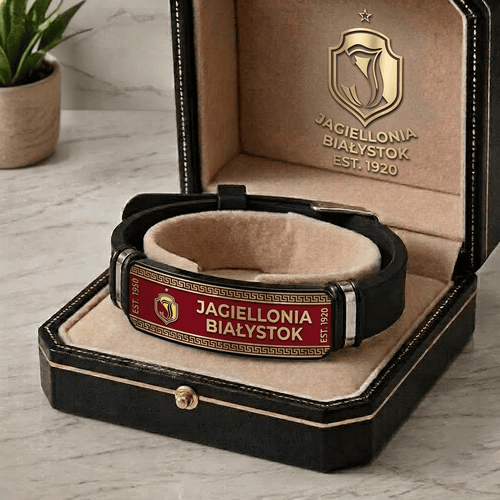 Jagiellonia Białystok Ekstraklasa Personalized Bracelet