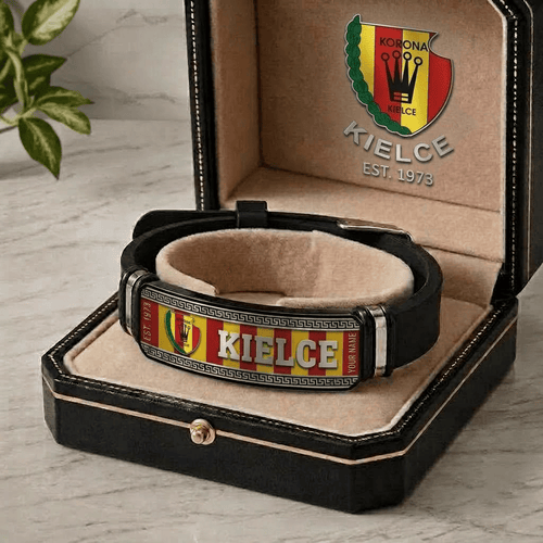Korona Kielce Ekstraklasa Personalized Bracelet