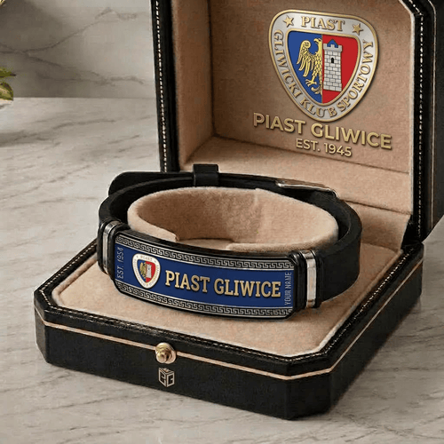 Piast Gliwice Ekstraklasa Personalized Bracelet