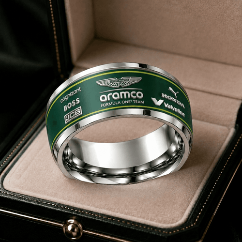 Aston Martin Aramco F1 Team Personalized Ring