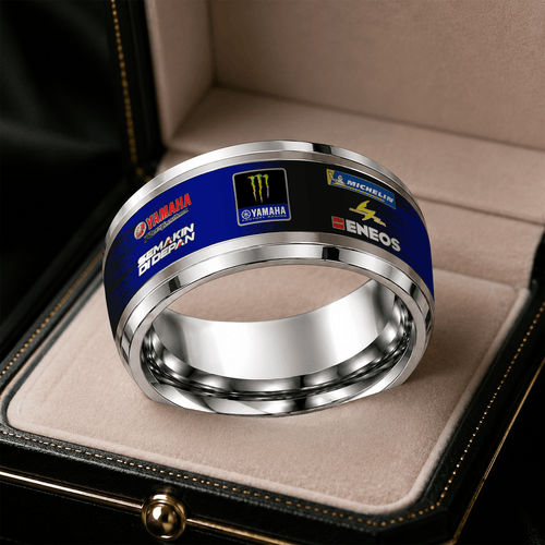 Monster Energy Yamaha Moto GP Team Personalized Ring