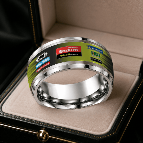 Pertamina Enduro VR46 Racing Team Moto GP Team Personalized Ring