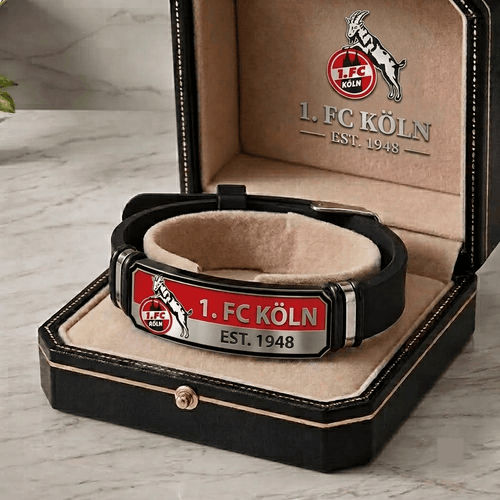 1. FC Köln Budesliga Personalized Bracelet