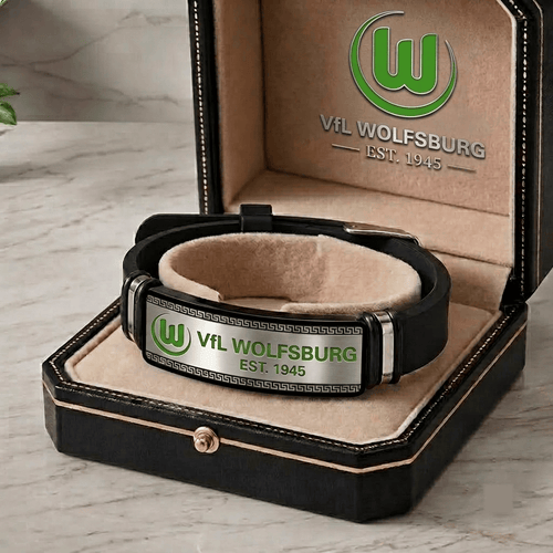 VfL Wolfsburg Budesliga Personalized Bracelet